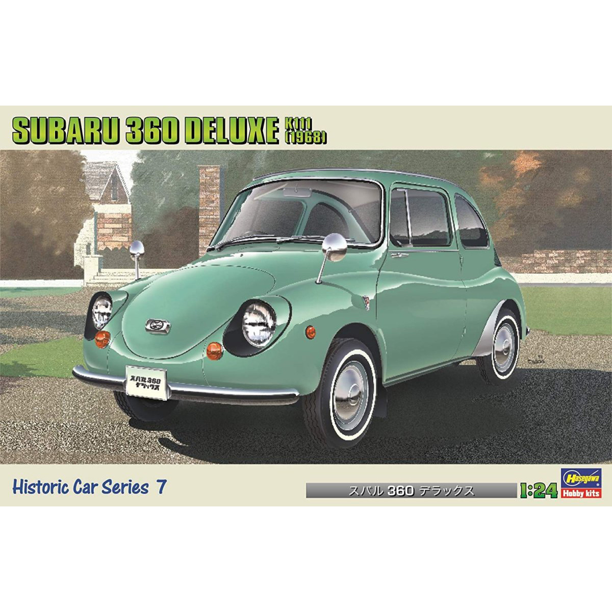 

Сборная модель Hasegawa 1/24 Автомобиль Subaru 360 Deluxe "1968" 21207