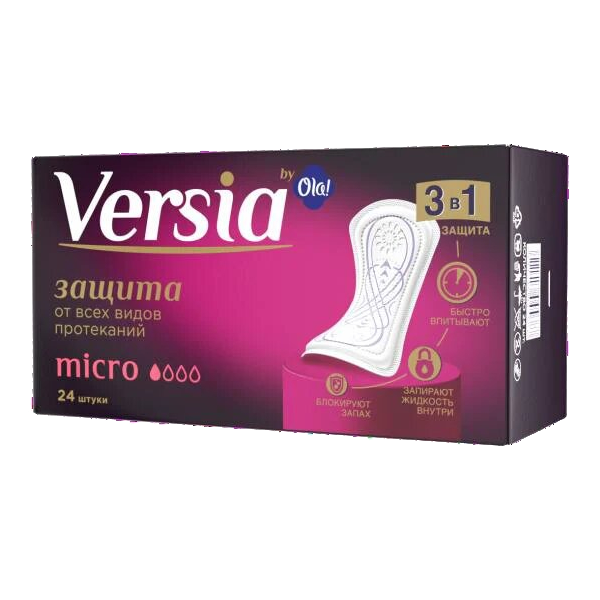 Купить Прокладки урологические Versia Micro 24 шт.