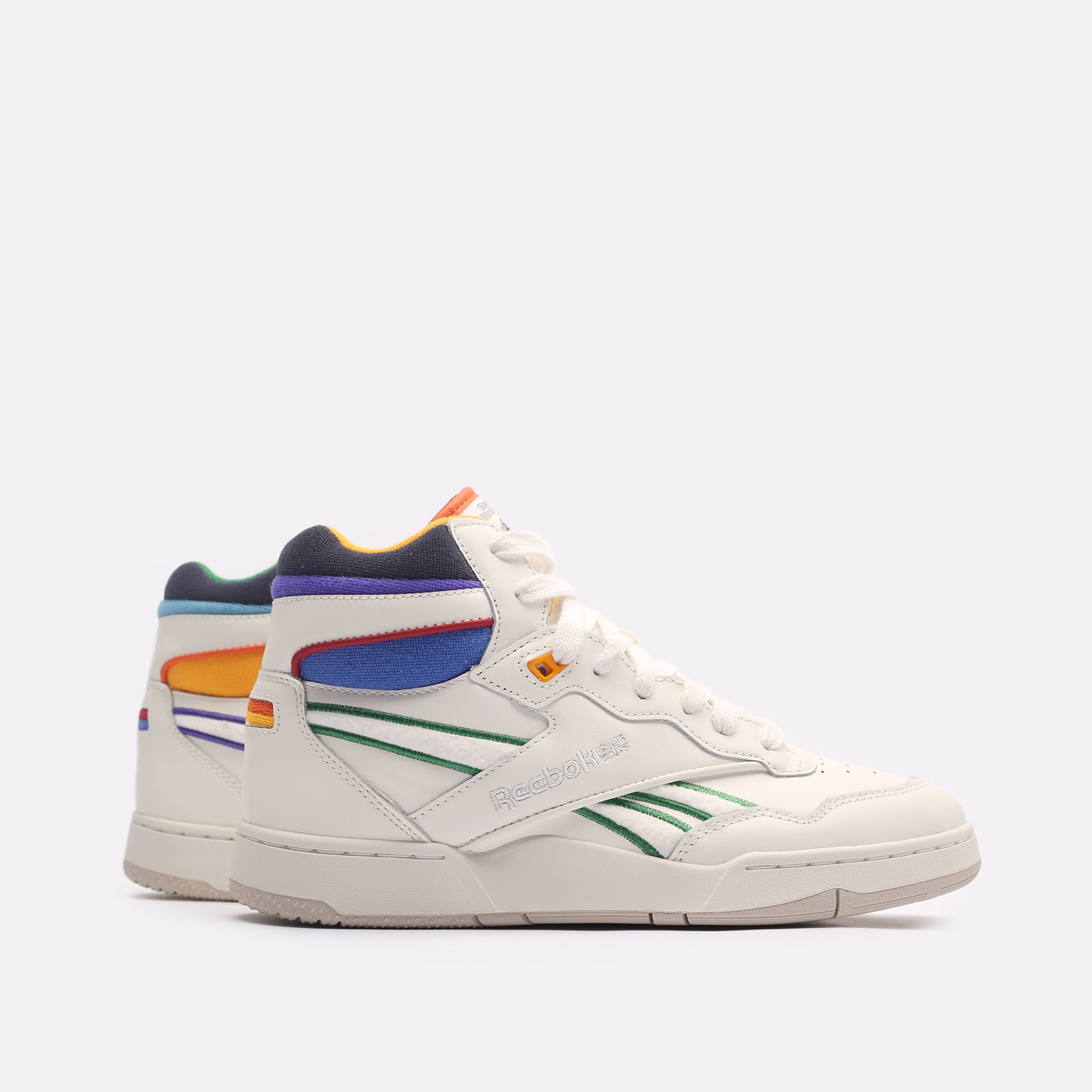 

Кеды мужские Reebok x Sports Illustrated BB 4000 II Mid белые 8.5 US, Белый, x Sports Illustrated BB 4000 II Mid