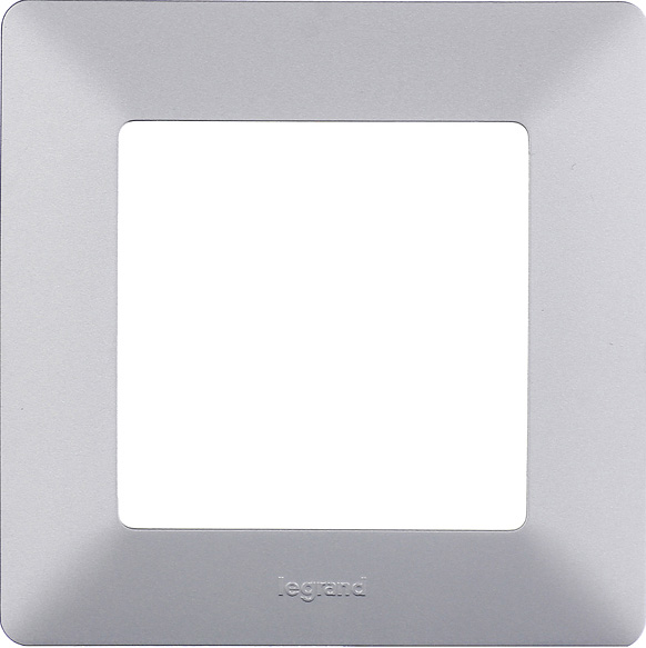 

LEGRAND Valena Life 754137 рамка одноместная алюминий, Серебристый, LEGRAND Valena Life 754137 рамка одноместная алюминий