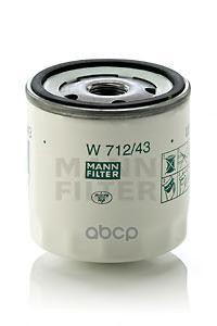

Фильтр Масляный Mann-Filter W 712/43 MANN-FILTER арт. W 712/43