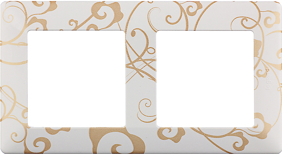 

LEGRAND Valena Life 754102 рамка двухместная ампир белая, Белый, LEGRAND Valena Life 754102 рамка двухместная ампир белая