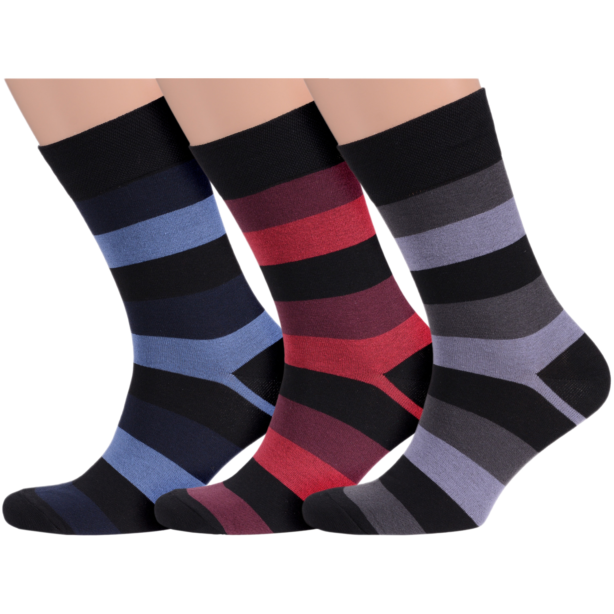 

Комплект носков мужских MoscowSocksClub msk3-М02 разноцветных 29, Синий;бордовый;серый;черный, msk3-М02