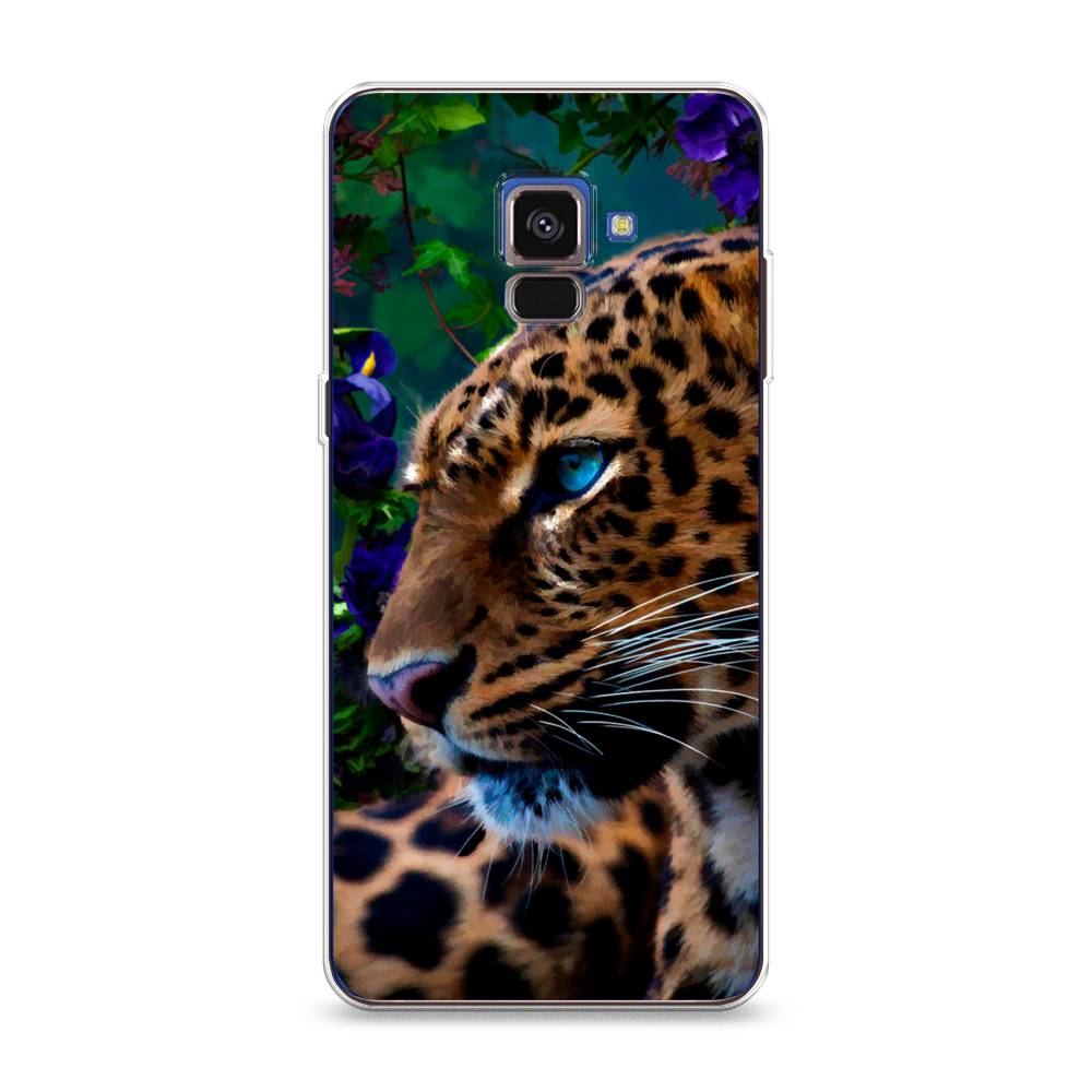 

Чехол Awog на Samsung Galaxy A8 2018 "Хищный взгляд", Разноцветный, 25450-1