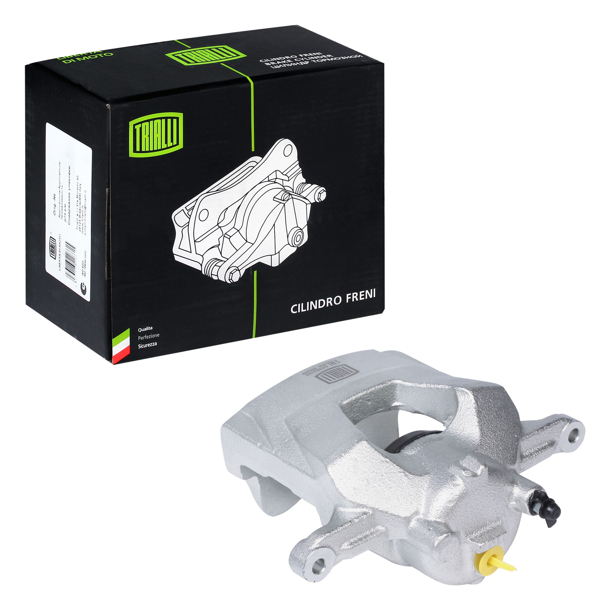 

Суппорт тормозной для Chevrolet Cruze (09-) передний правый d=60мм (R15) TRIALLI CF062102