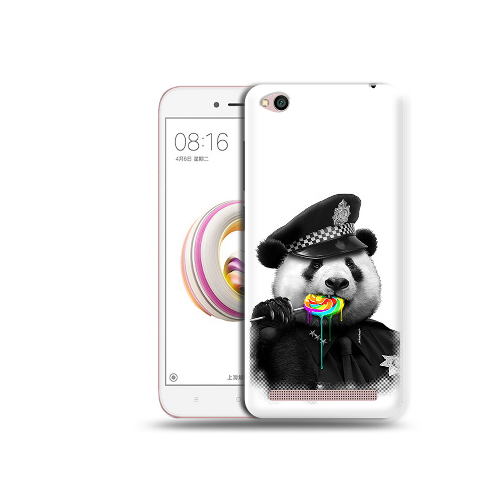 

Чехол MyPads Tocco для Xiaomi Redmi 5A Панда полиция (PT227197.319.130), Прозрачный, Tocco