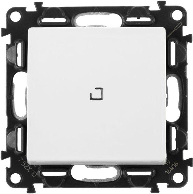 

LEGRAND Valena Life 752410 выключатель одноклавишный с/у с подсветкой белый