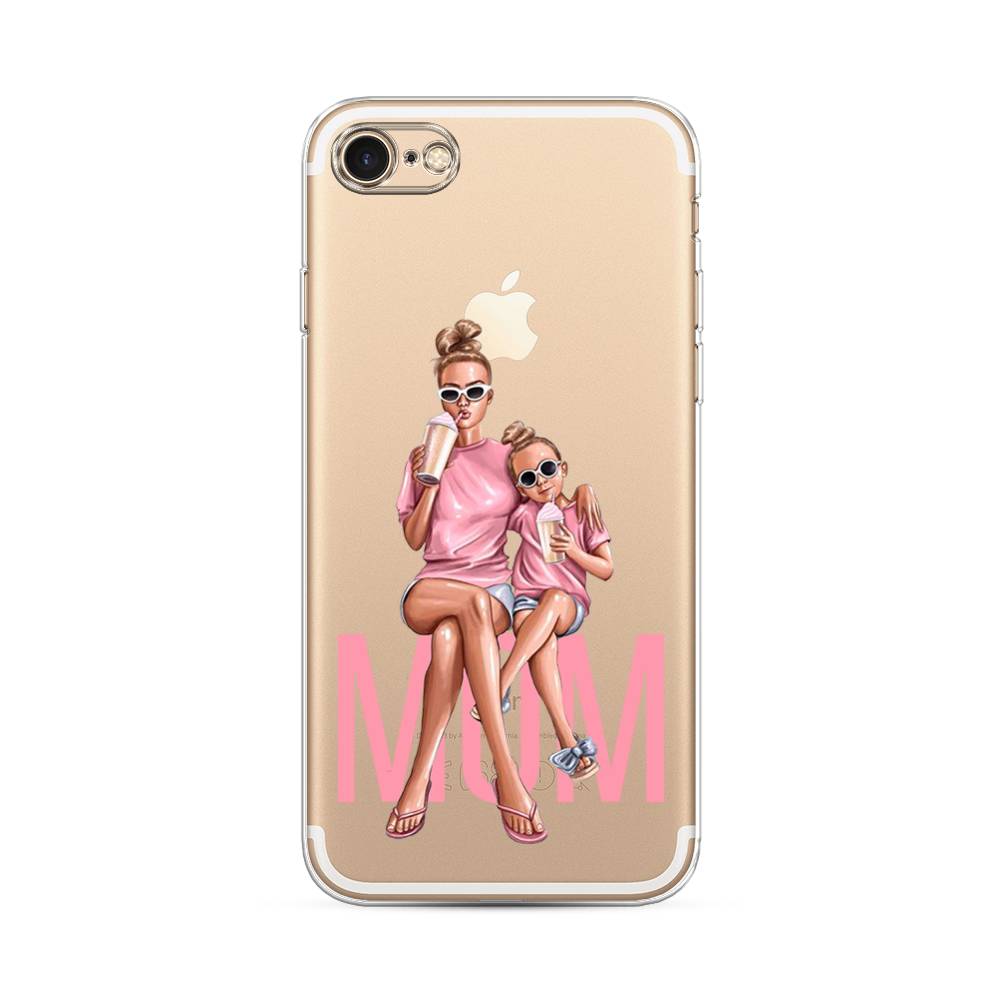 

Чехол Awog на Apple iPhone 8 / Айфон 8 "Lovely mom", Разноцветный, 10850-7