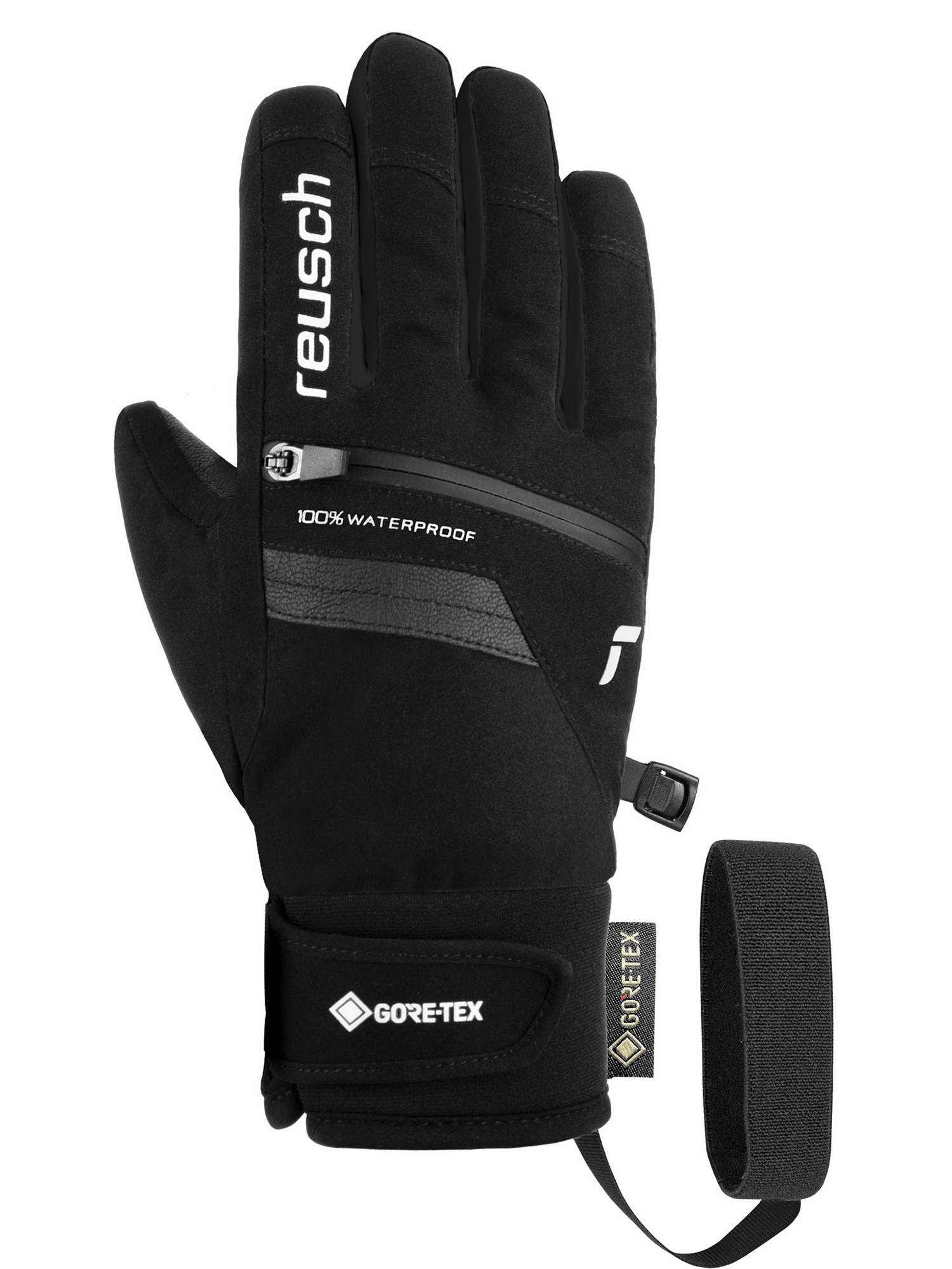 

Перчатки детские Reusch Travis Gore-Tex Junior, Black-Silver, 16, Черный, Travis Gore-Tex Junior