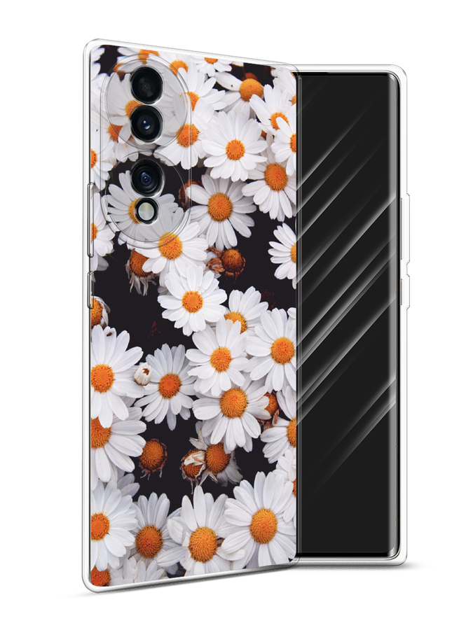 

Чехол Awog на Honor 70 "Ромашковое поле", Разноцветный, 6108250-4