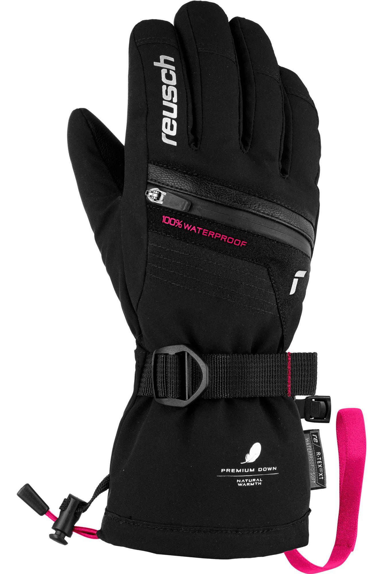 

Перчатки детские Reusch Lando R-Tex Xt Junior, розовый-черный, 16, Lando R-Tex Xt Junior