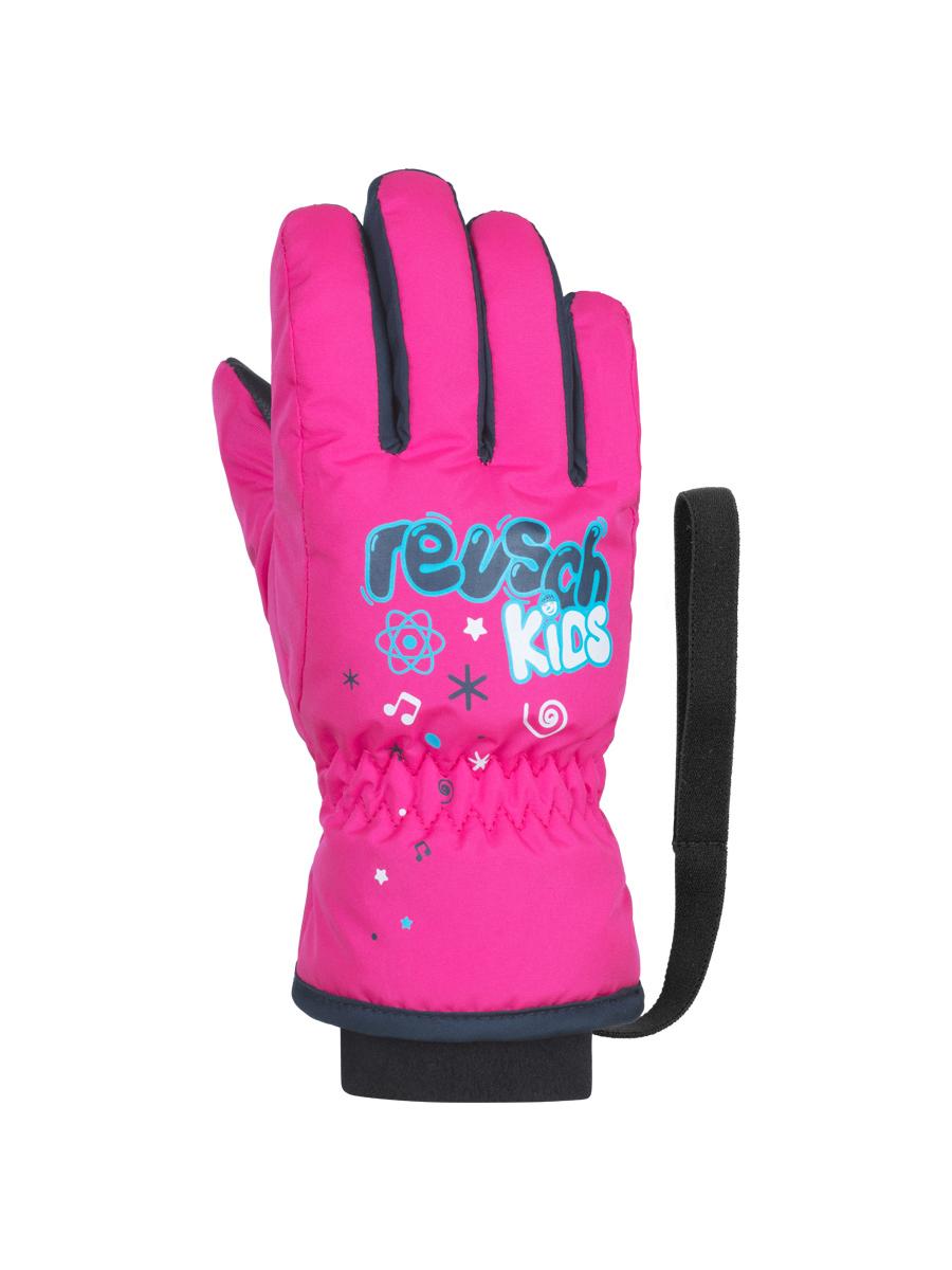 

Перчатки детские Reusch Kids, Pink glo, 12, Розовый, Kids