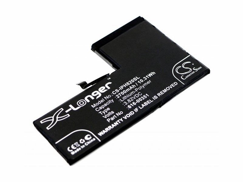 

Аккумулятор для телефона Apple iPhone X 616-00351 2700mAh