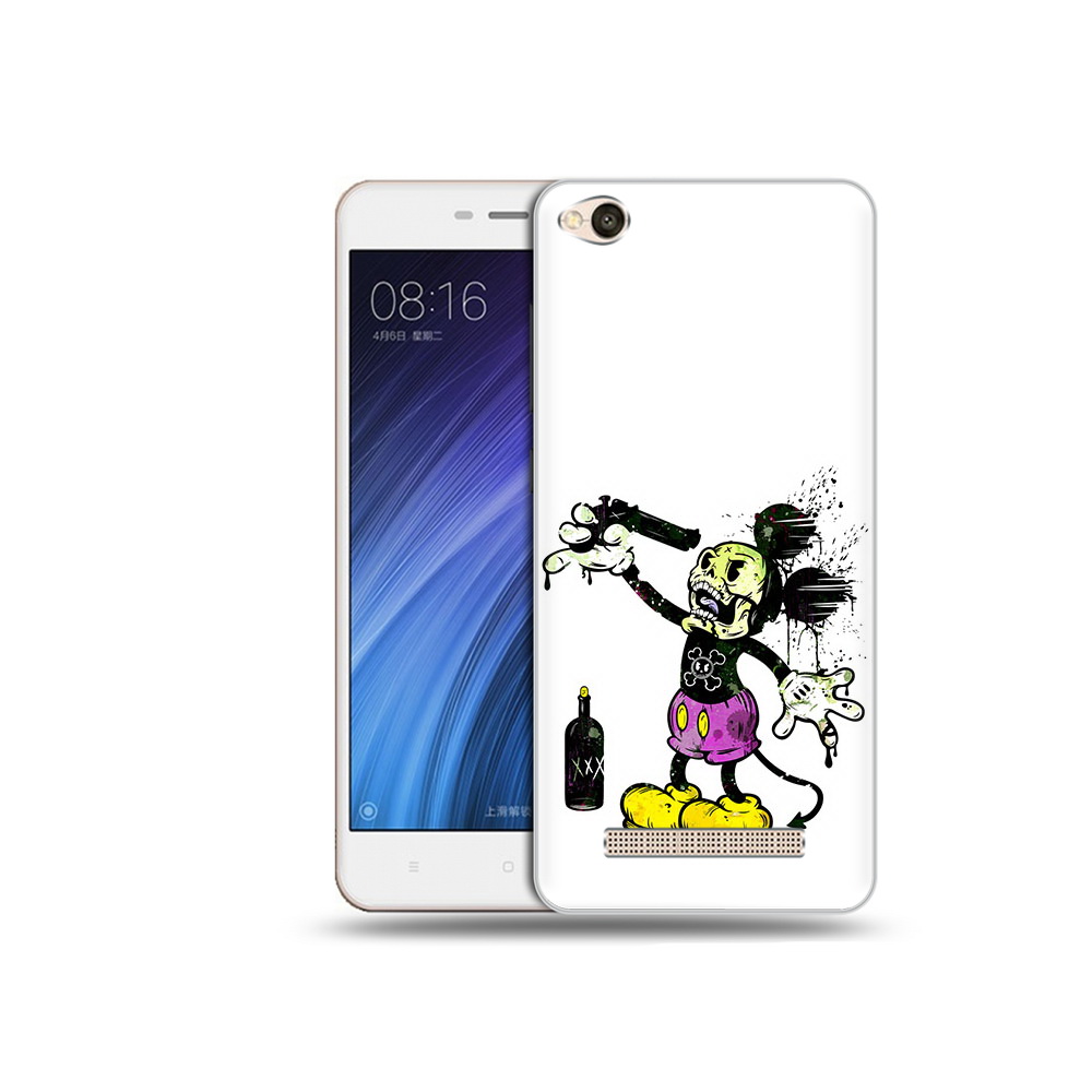 

Чехол MyPads Tocco для Xiaomi Redmi 4A Драг Микки (PT46130.318.73), Прозрачный, Tocco