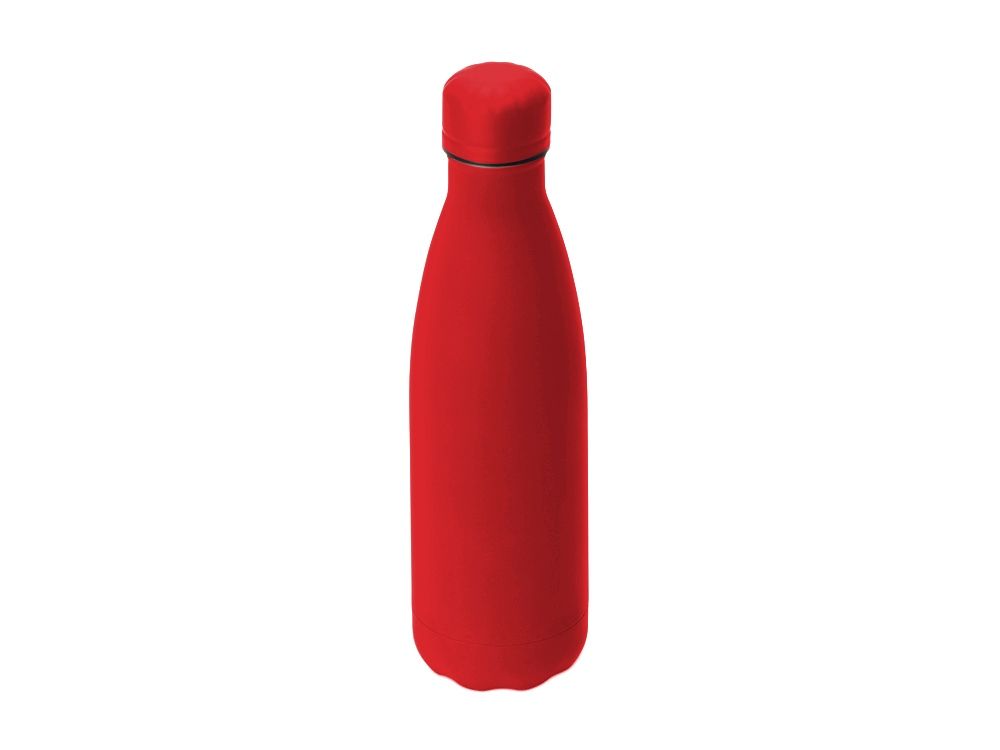 Термобутылка вакуумная Актив Soft Touch, 500 мл, красный