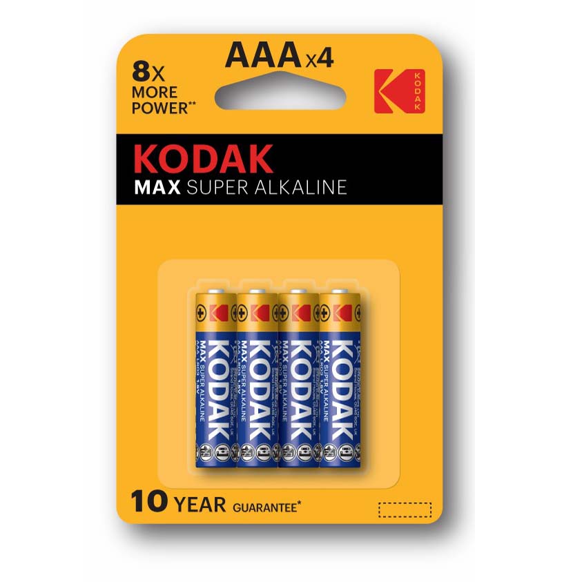 Батарейки Kodak Max ААА 4 шт