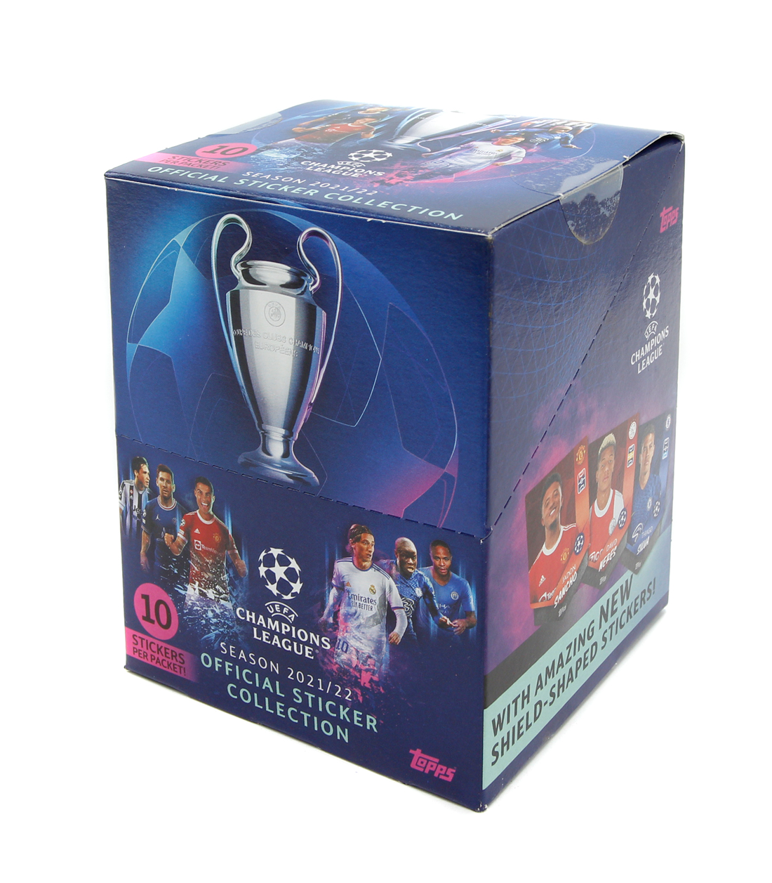 

бокс наклеек topps uefa champions league 2021/2022