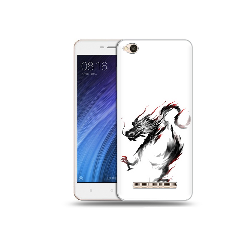 

Чехол MyPads Tocco для Xiaomi Redmi 4A черный дракон (PT46130.318.690), Прозрачный, Tocco
