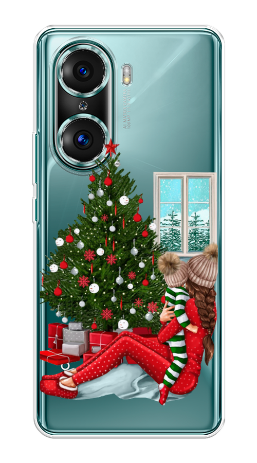 

Чехол на Honor 60 Pro "Новый год с мамой", Красный;зеленый;голубой, 6106750-6