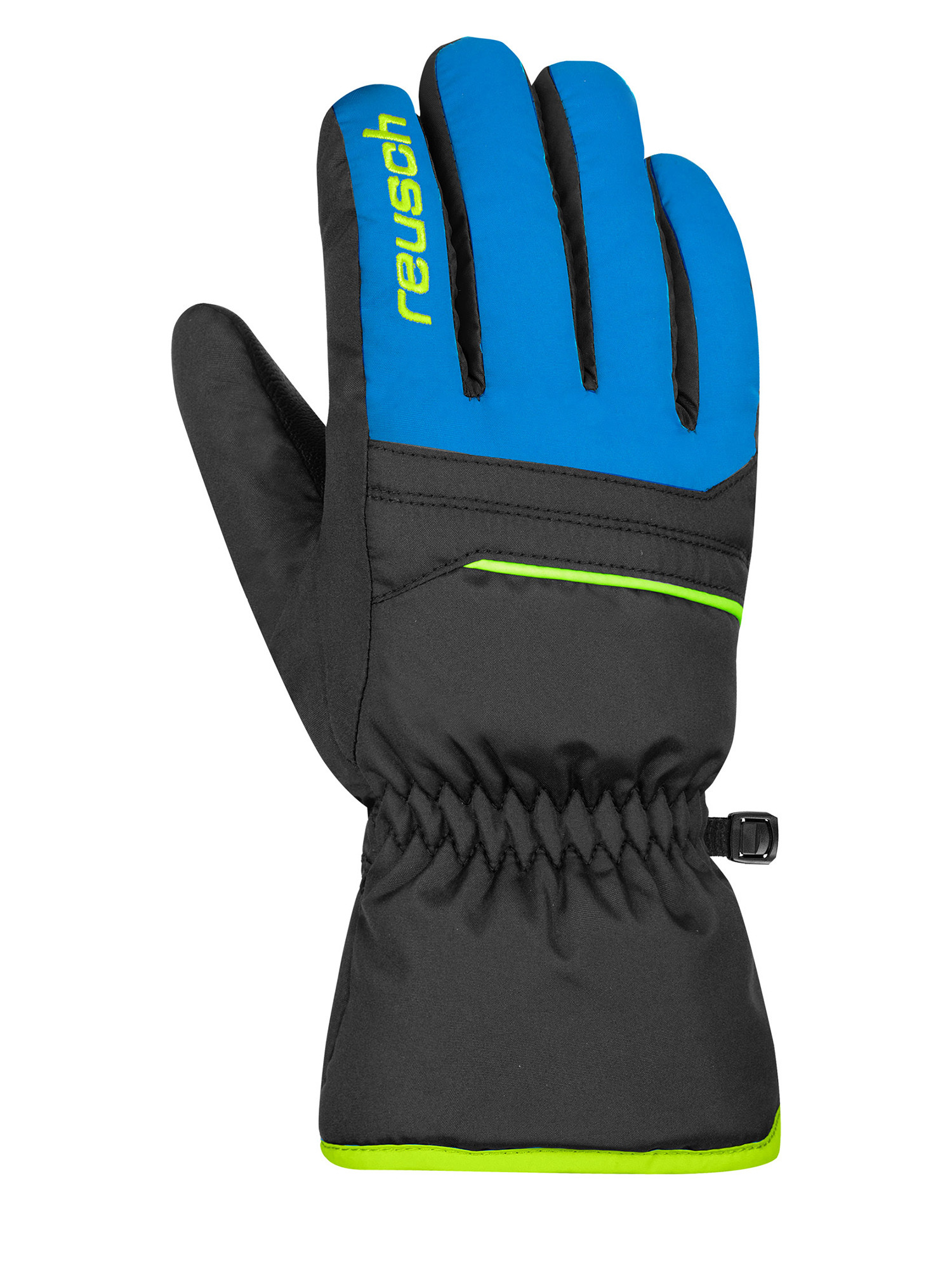 

Перчатки детские Reusch Alan Junior, Blck-Bril Blu-Safety Yell, 15, Синий;черный, Alan Junior