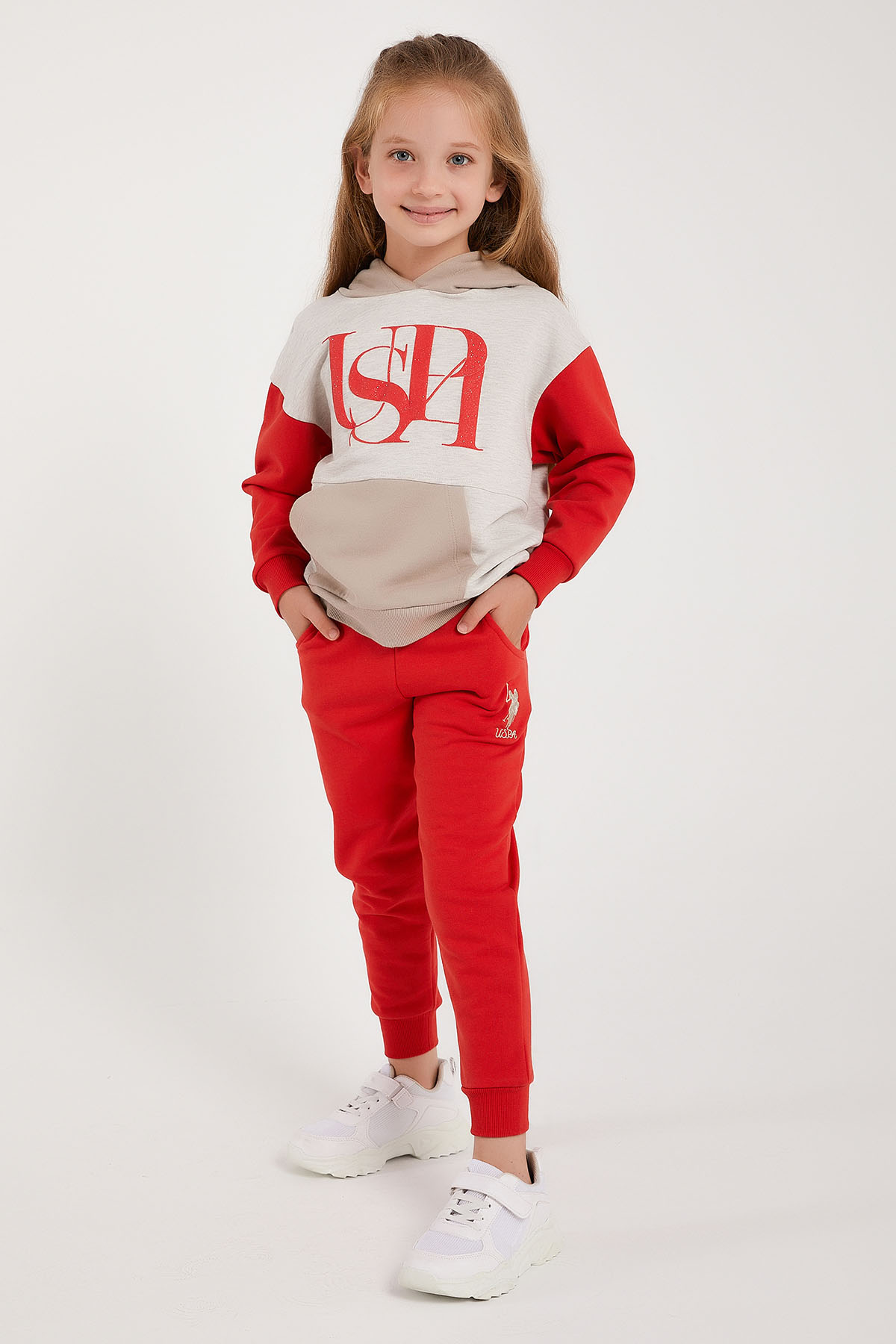 

Костюм повседневный US Polo Assn G084SZ0HF0US1220, красный, 140, G084SZ0HF0US1220