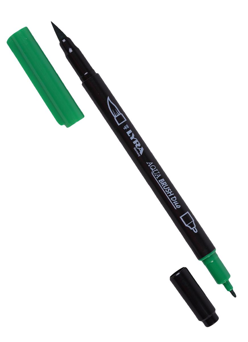 

Фломастер "Aqua Brush Duo", изумрудно-зеленый