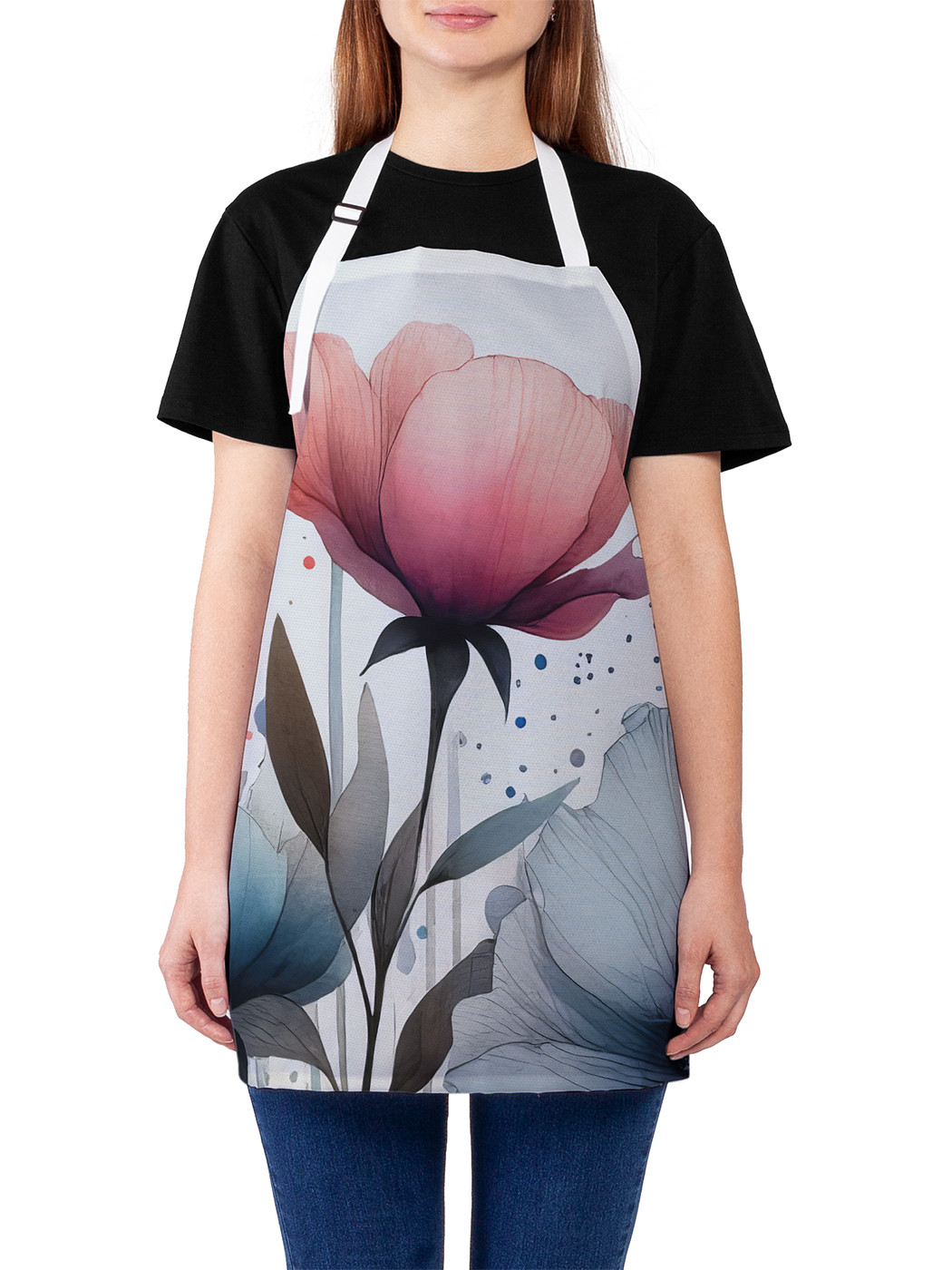 

Фартук кухонный JoyArty Пастельный рисунок, ap_sd3295, Синий