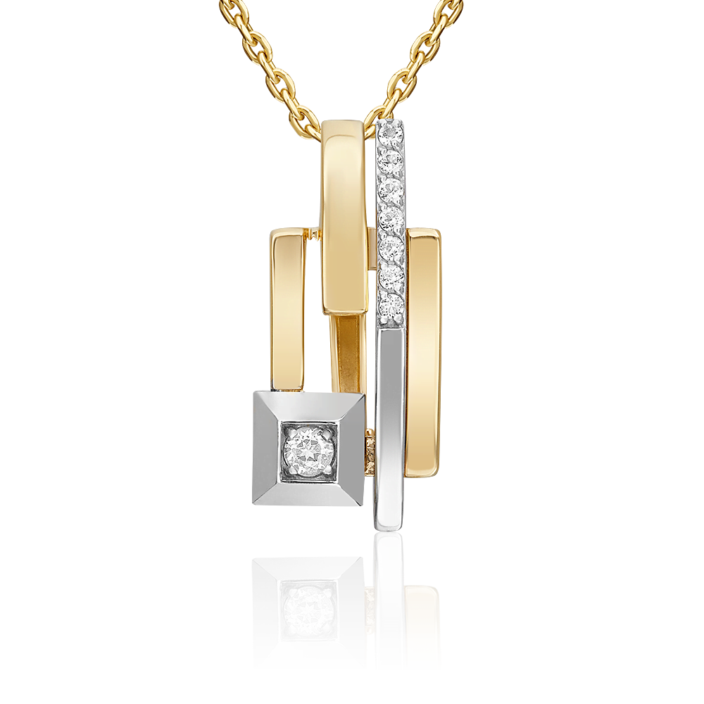 

Подвеска из золота PLATINA jewelry 03-3378-00, топаз, 03-3378-00