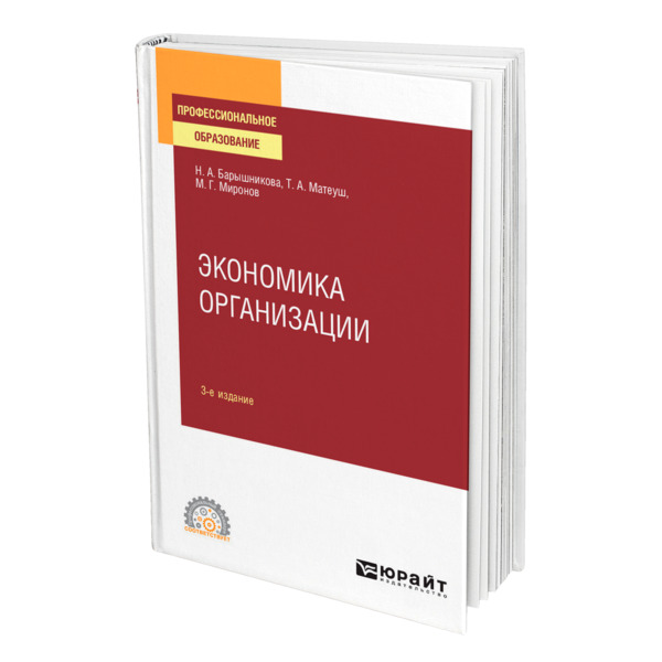 фото Книга экономика организации юрайт