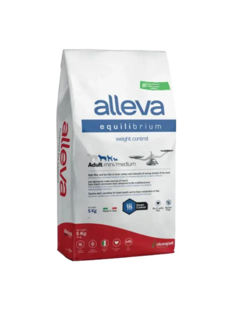 

Сухой корм для собак Alleva Equilibrium, с курицей, 1 шт по 5 кг