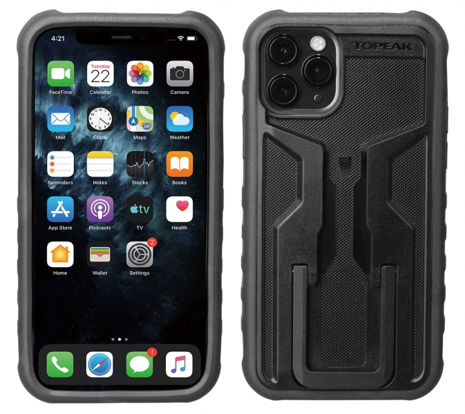 фото Topeak ridecase only, works with iphone 11 pro max black/gray чехол д/смартфона