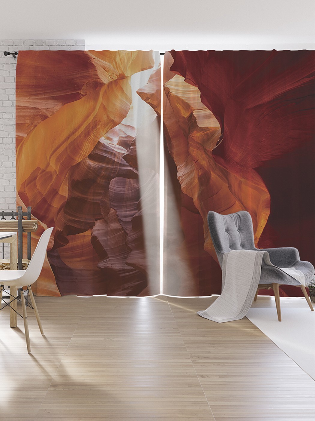 

Шторы под лён JoyArty "Солнечный свет в пещере", серия Oxford DeLux, 340х265 см, Солнечный свет в пещере