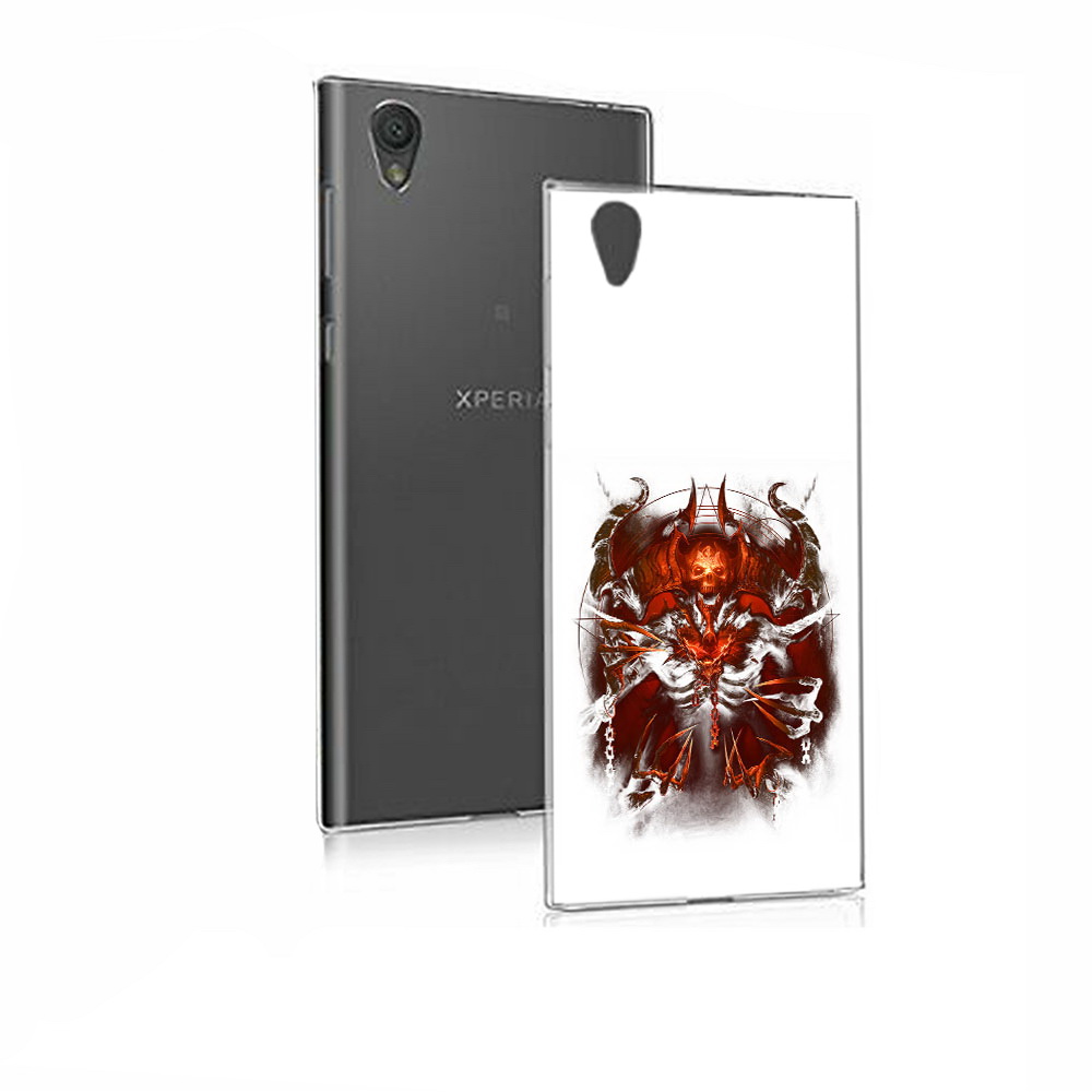 

Чехол MyPads Tocco для Sony Xperia E5 яркий демон (PT50363.248.708), Прозрачный, Tocco