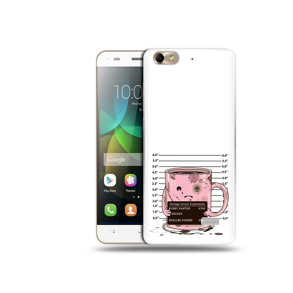 

Чехол MyPads Tocco для Honor 4C кружка (PT10946.43.420), Прозрачный, Tocco