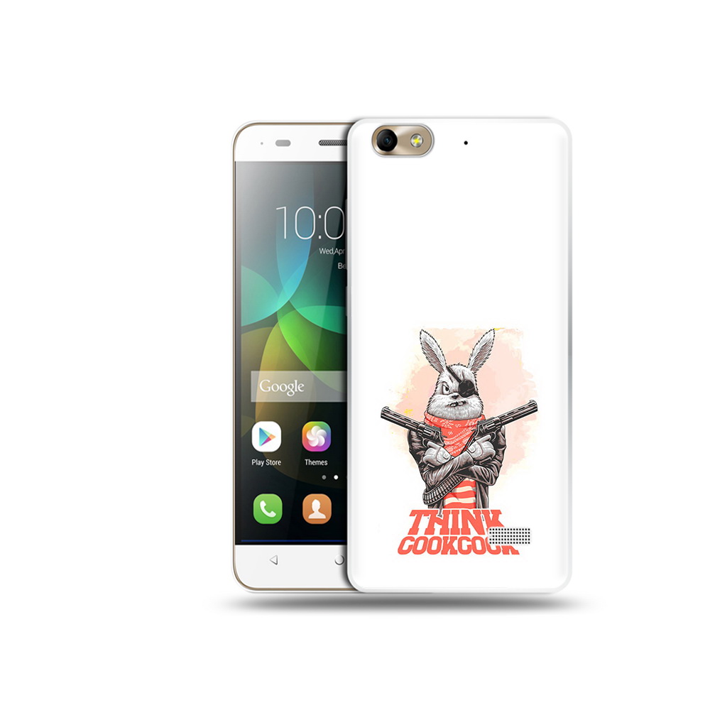 

Чехол MyPads Tocco для Honor 4C кролик пират (PT10946.43.419), Прозрачный, Tocco