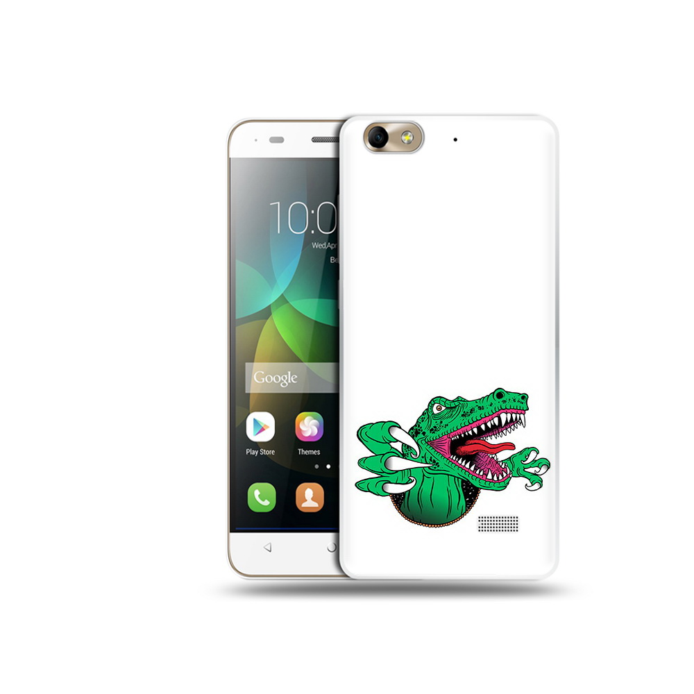 

Чехол MyPads Tocco для Honor 4C крокодил (PT10946.43.417), Прозрачный, Tocco