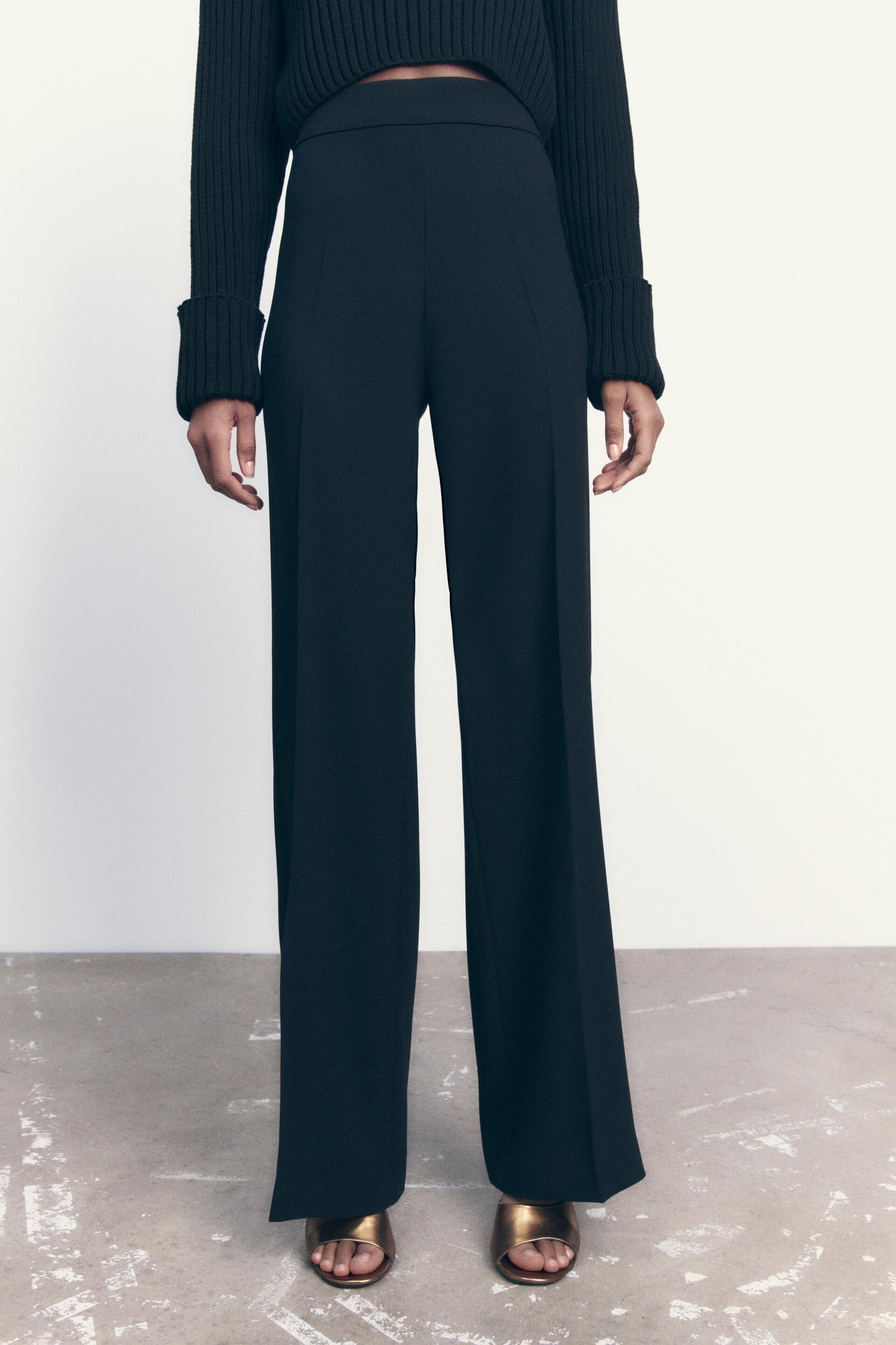 

Брюки женские ZARA 02927118 черные XS (доставка из-за рубежа), Черный, 02927118