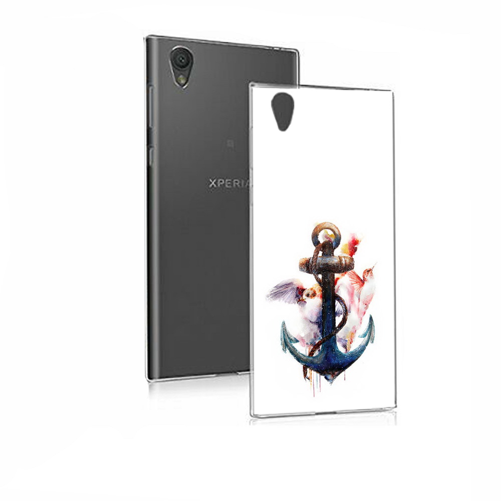 

Чехол MyPads Tocco для Sony Xperia E5 якорь с птицами (PT50363.248.703), Прозрачный, Tocco