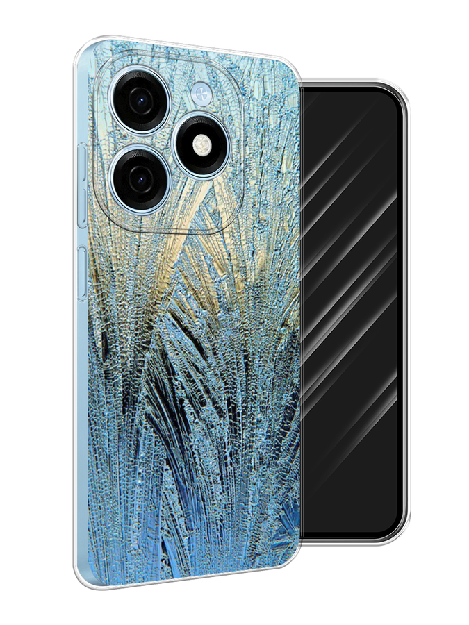 

Чехол Awog на Tecno Spark 20 "Лёд", Голубой, 304750-1
