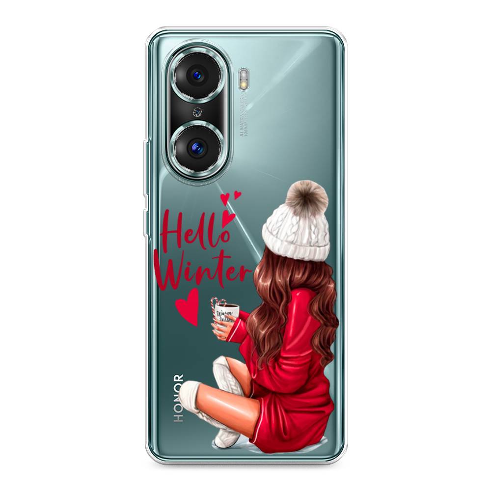 

Чехол на Honor 60 Pro "Hello winter", Красный;белый;коричневый, 6106750-5