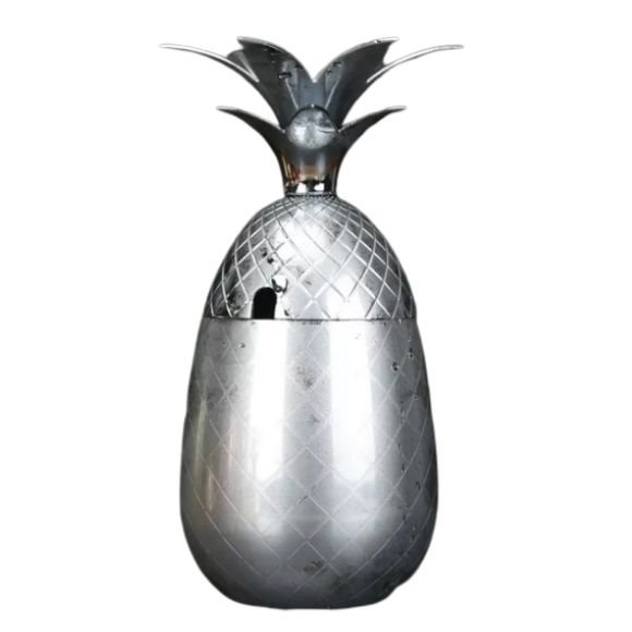 

Кружка для коктейлей ULMI Ананас 880 мл, серебристый 212434