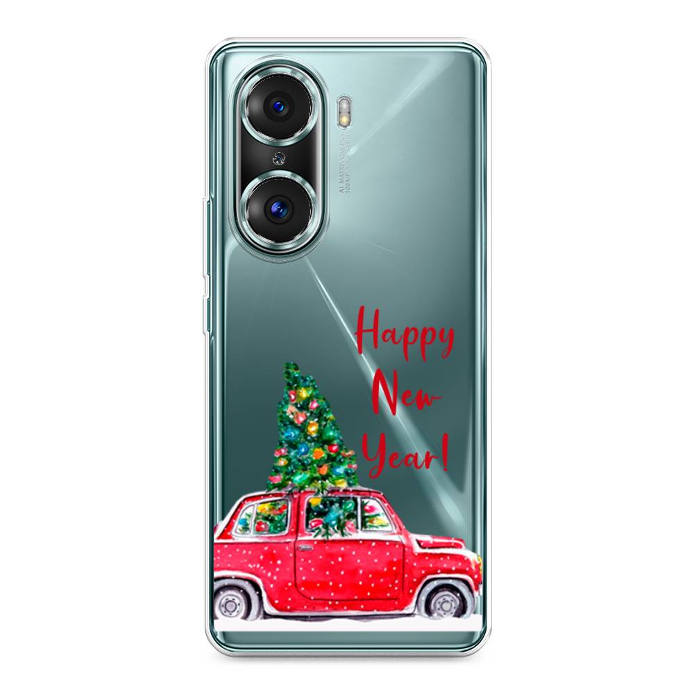 

Чехол на Honor 60 Pro "Happy New Year", Красный;зеленый, 6106750-5