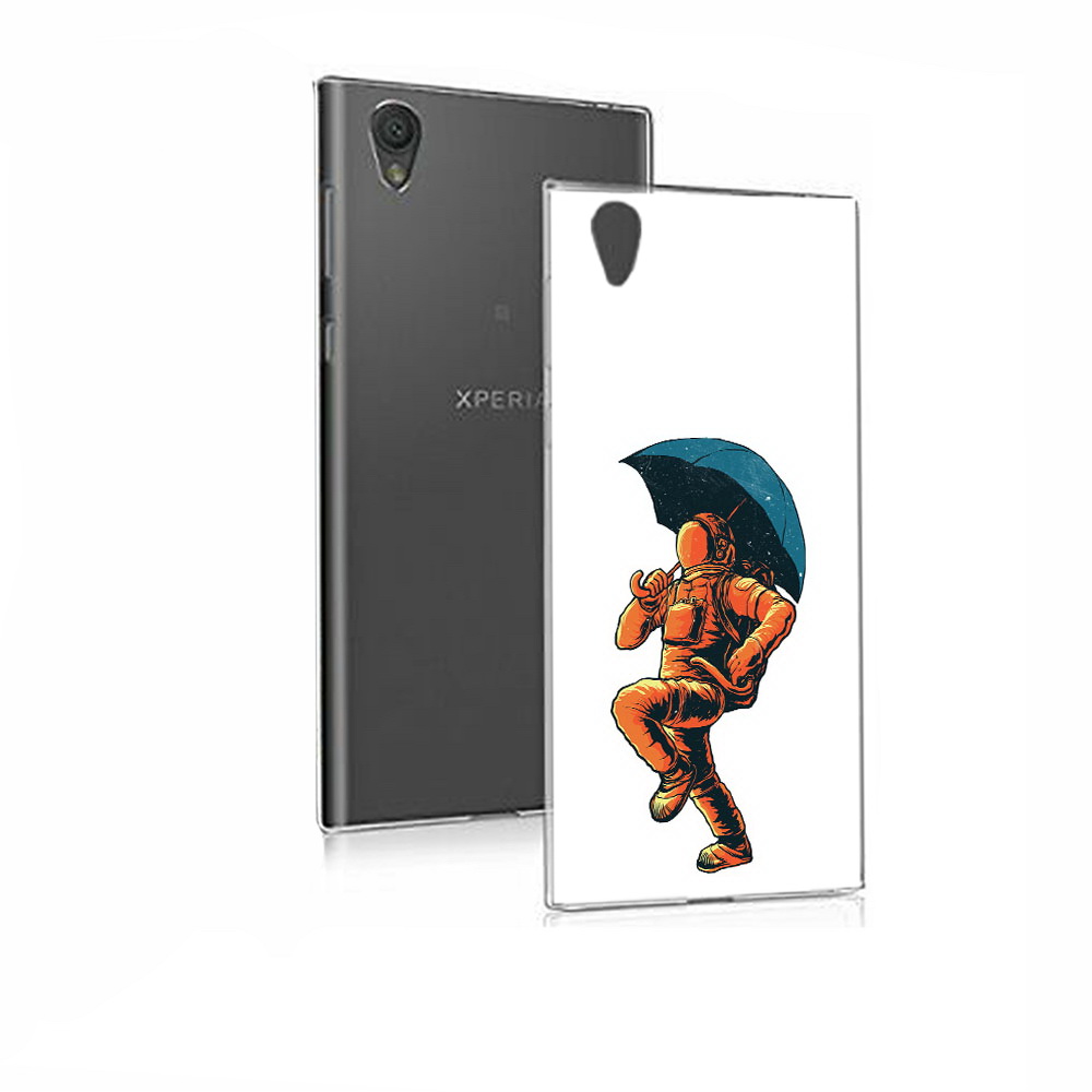 

Чехол MyPads Tocco для Sony Xperia E5 шагающий космонавт с зонтом (PT50363.248.695), Прозрачный, Tocco