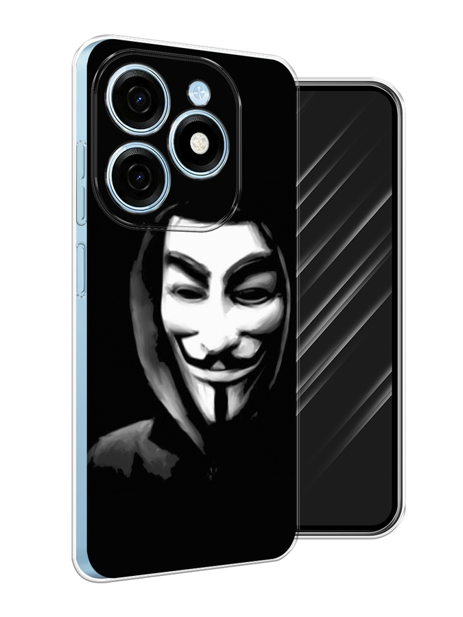 

Чехол Awog на Tecno Spark 20 "Анонимус", 304750-1