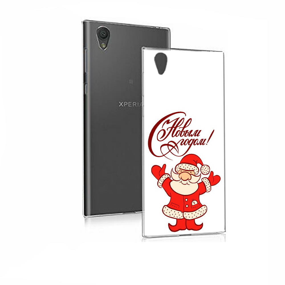 Чехол MyPads Tocco для Sony Xperia E5 Добрый дед мороз с новым годом 2023 (PT50363.248.69)