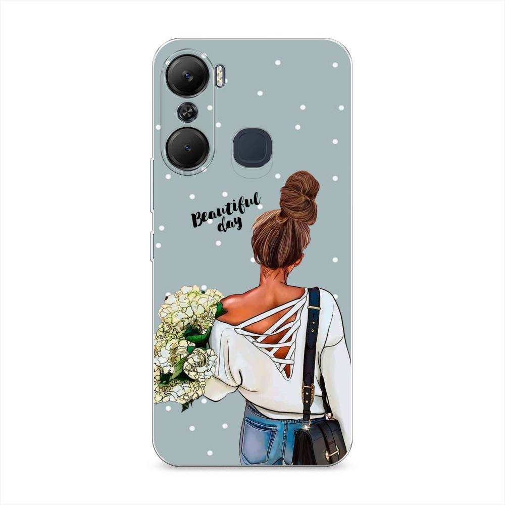 

Чехол Awog на Infinix Hot 12 Pro / Инфиникс Хот 12 Про "Beautiful day", Голубой;коричневый;бежевый, 3102450-6