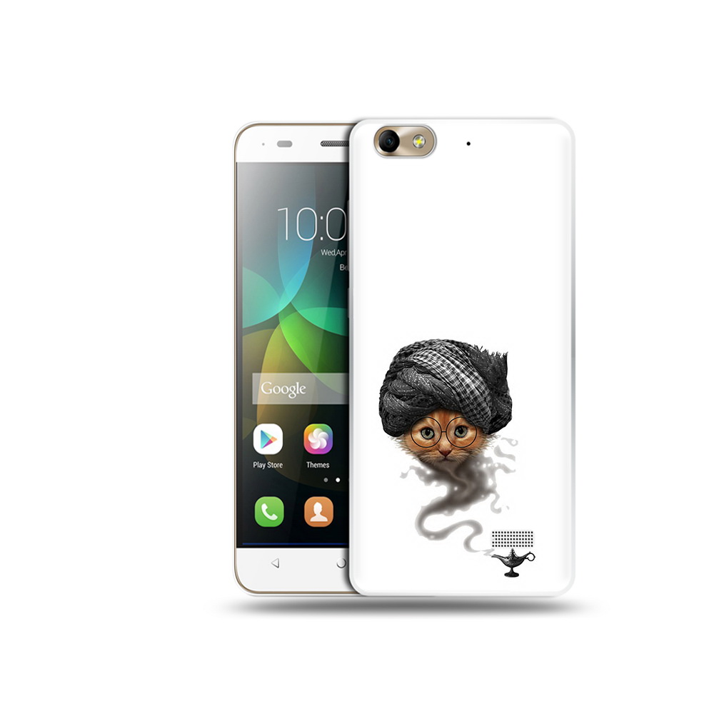 

Чехол MyPads Tocco для Honor 4C кот джин (PT10946.43.398), Прозрачный, Tocco