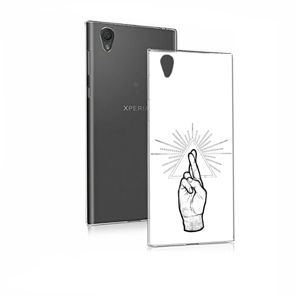

Чехол MyPads Tocco для Sony Xperia E5 черно белая рука (PT50363.248.681), Прозрачный, Tocco