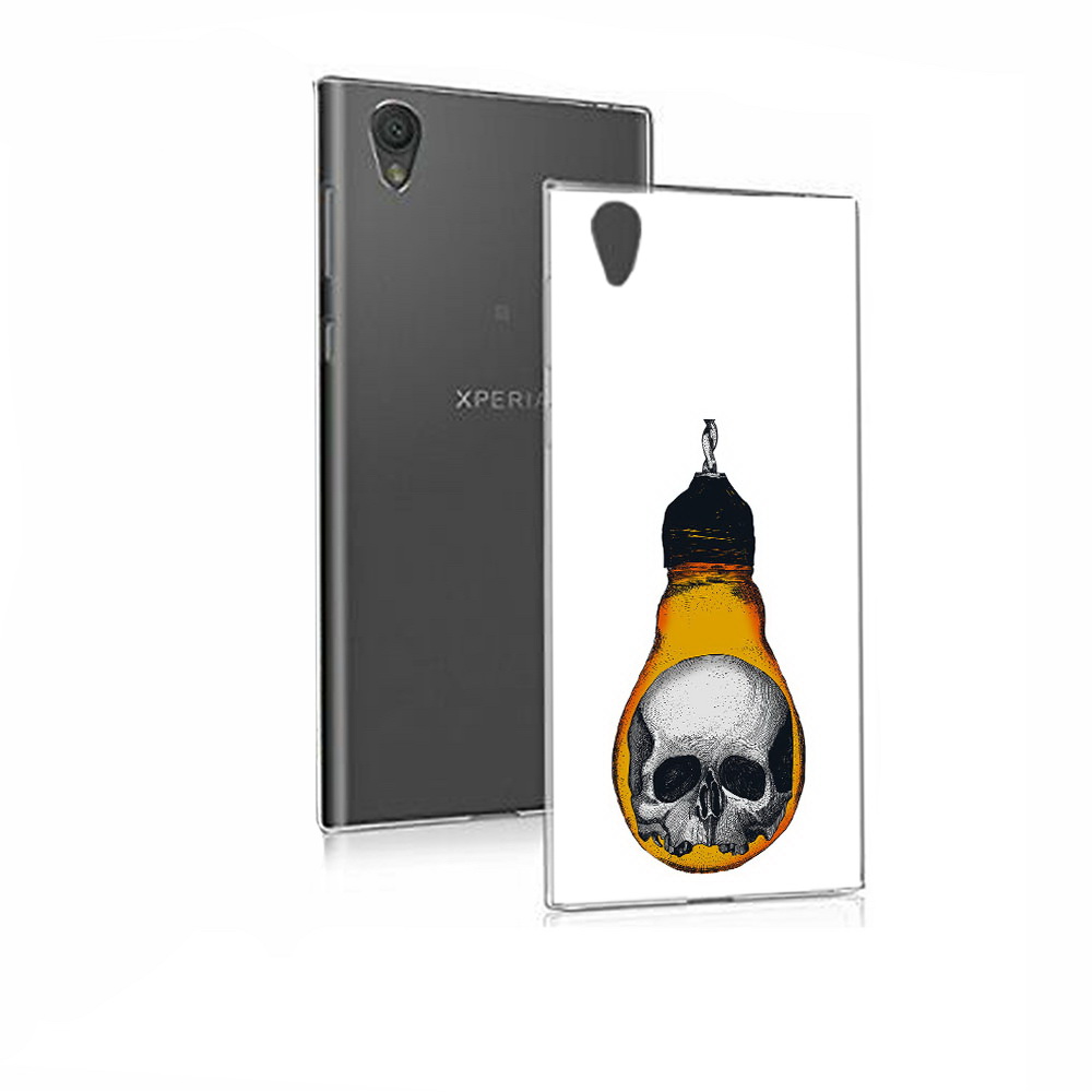 

Чехол MyPads Tocco для Sony Xperia E5 череп в лампочке (PT50363.248.676), Прозрачный, Tocco