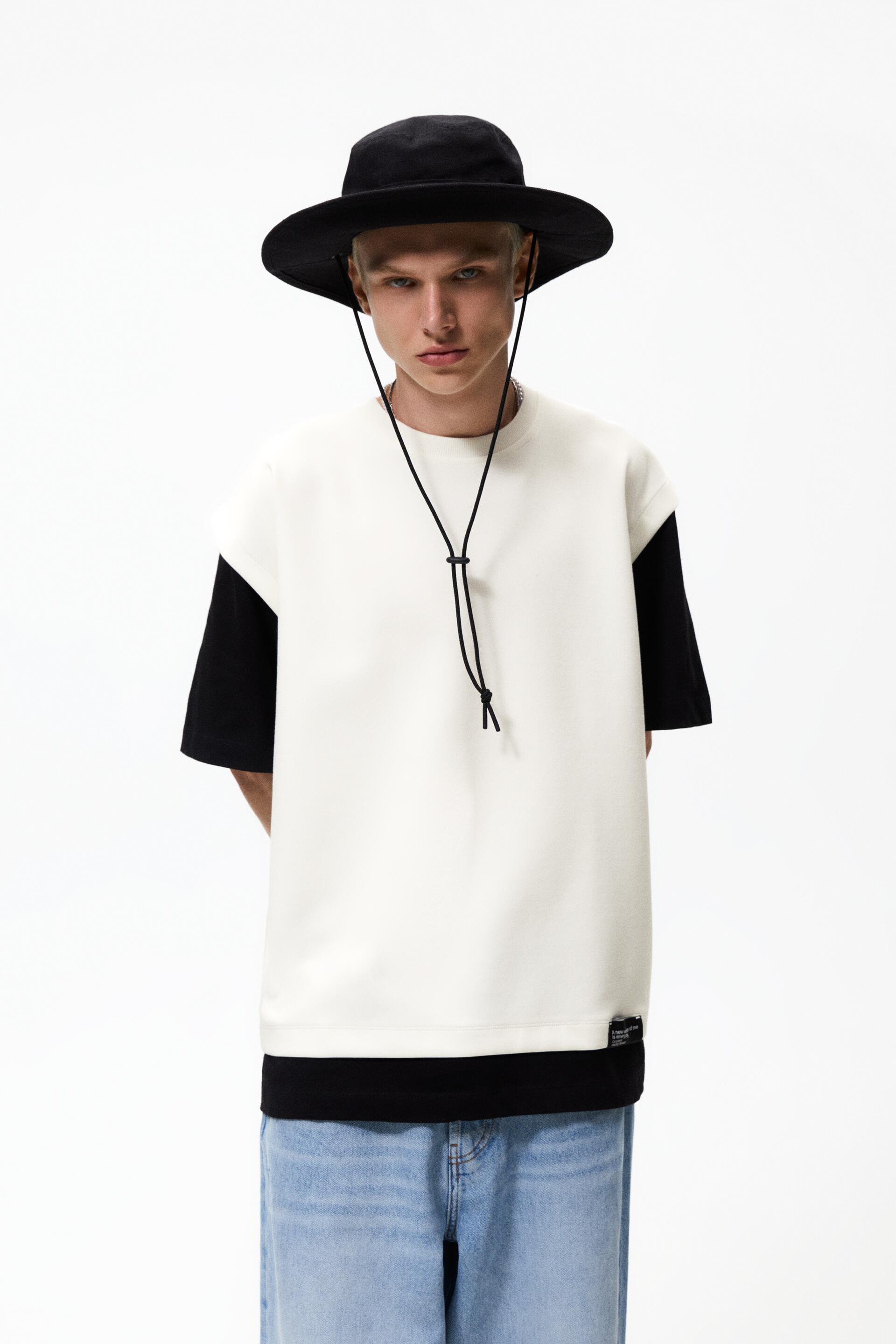 

Свитшот мужской ZARA 02888303 белый L (доставка из-за рубежа), 02888303